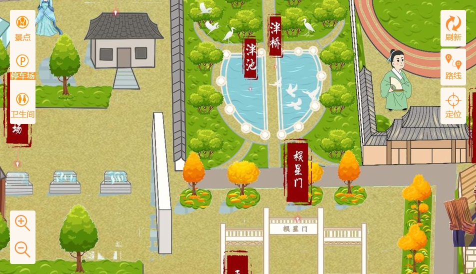 阿克塞手绘地图景区语音讲解导览系统：智慧景区建设的基石